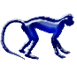 Sapphire Monkey Talisman